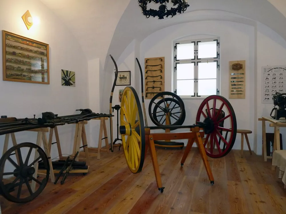 Kutschenmuseum alte Teile